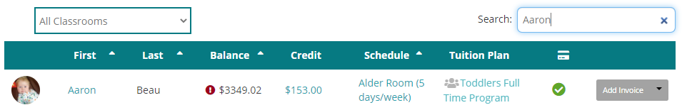 How to Update a Child's Default Payer – Director