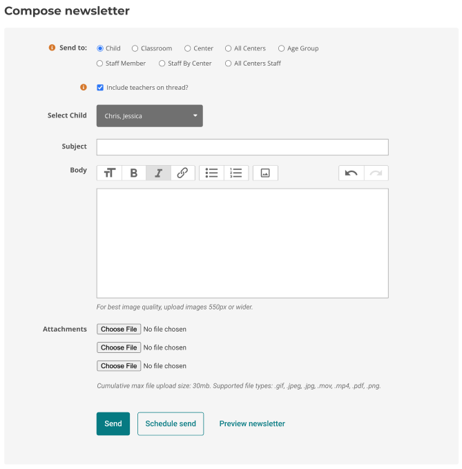 How to Compose a Newsletter