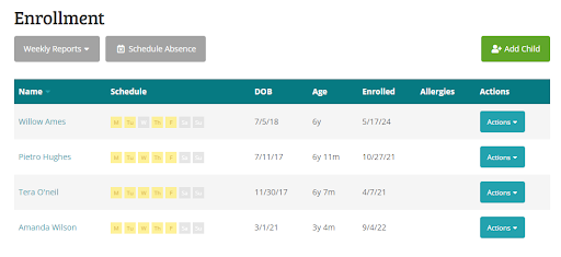 Enrollment Projections Guide 2: Verify Your Records/Child Profiles
