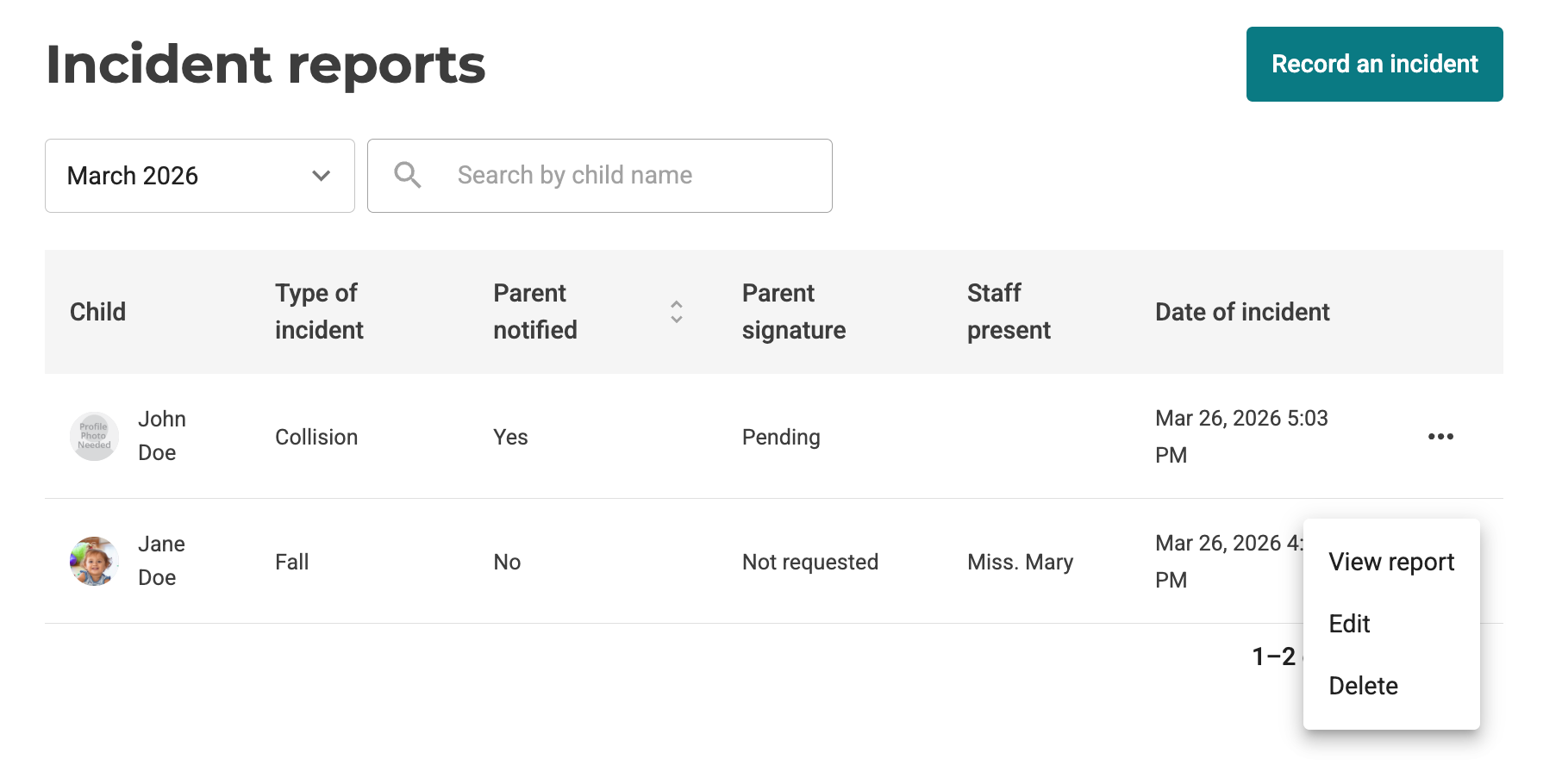 How to Create and Manage Incident Reports - Teacher & Director