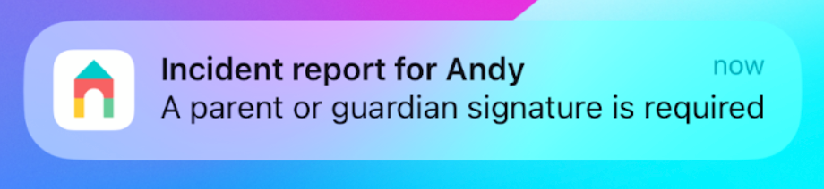 How to View and Sign an Incident Report - Parent
